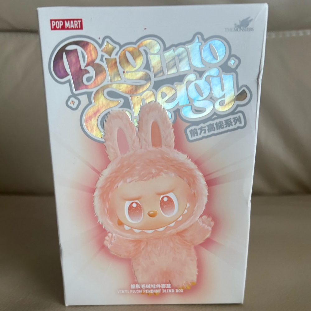 Pop Mart Big Into Energy Labubu Vinyl Figure